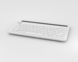 Беспроводная клавиатура 3D модель