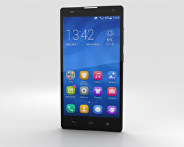 Huawei Honor 3C 4G Blanc Modèle 3D