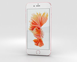 Apple iPhone 6s Rose Gold 3Dモデル