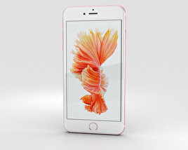 Apple iPhone 6s Plus Rose Gold Modèle 3D