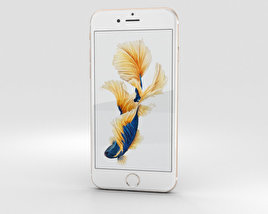 Apple iPhone 6s Gold Modèle 3D