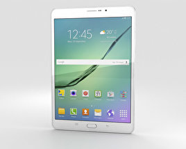 Samsung Galaxy Tab S2 8.0-inch LTE 白い 3Dモデル
