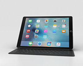 Apple iPad Pro 12.9-inch Space Gray Modèle 3D