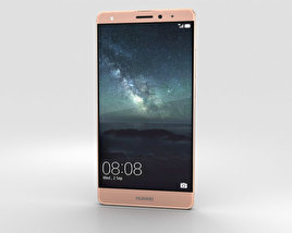 Huawei Mate S Rose Gold 3D-Modell