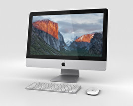 Apple iMac 21.5-inch Modello 3D