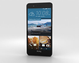HTC Desire 728 Preto Modelo 3d