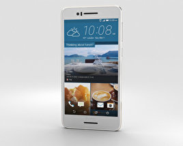 HTC Desire 728 Weiß 3D-Modell