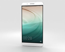 Huawei Honor 7i 白い 3Dモデル