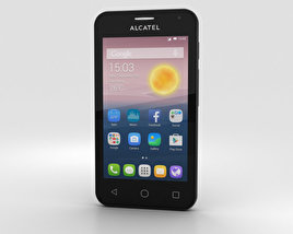 Alcatel OneTouch Pixi First Silver 3D 모델 