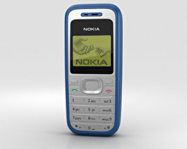 Nokia 1200 Blue 3D-Modell