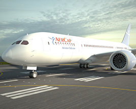 Boeing 787 Dreamliner 3D модель