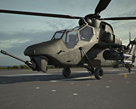 Eurocopter Tiger 3D model