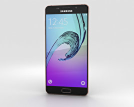 Samsung Galaxy A5 (2016) Rose Gold 3D-Modell