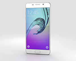 Samsung Galaxy A5 (2016) 白色的 3D模型