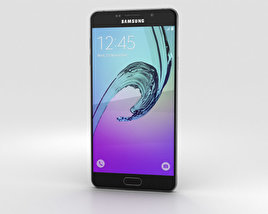 Samsung Galaxy A7 (2016) Black 3D model