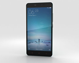 Xiaomi Redmi Note 2 Blue 3D-Modell