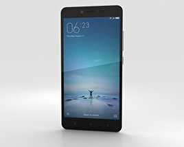Xiaomi Redmi Note 2 白い 3Dモデル