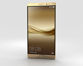 Huawei Mate 8 Champagne Gold 3D-Modell