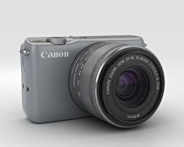 Canon EOS M10 Gray 3D model