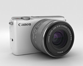 Canon EOS M10 White 3D model