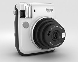 Fujifilm Instax Mini 70 白い 3Dモデル