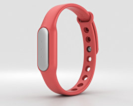 Xiaomi Mi Band Red 3D-Modell