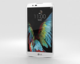 LG K10 White 3D model