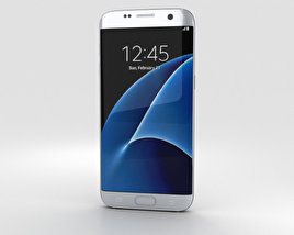 Samsung Galaxy S7 Edge Silver 3D model