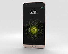 LG G5 Pink 3D 모델 