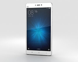 Xiaomi Mi 4s Weiß 3D-Modell