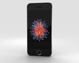 Apple iPhone SE Space Gray 3D模型
