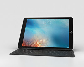 Apple iPad Pro 9.7-inch Space Gray Modello 3D