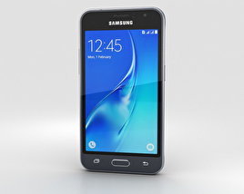 Samsung Galaxy J1 (2016) Nero Modello 3D