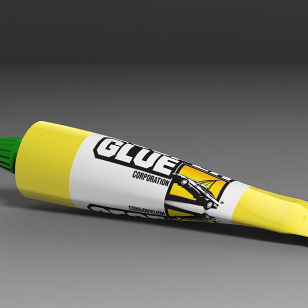 Glue Bottle | 3D model