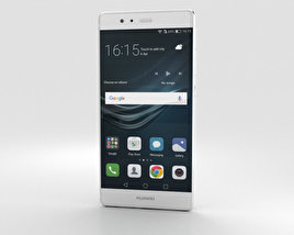 Huawei P9 セラミックホワイト 3Dモデル