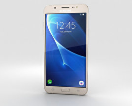 Samsung Galaxy J7 (2016) Gold 3D model