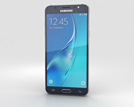 Samsung Galaxy J5 (2016) Noir Modèle 3D