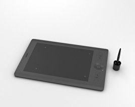 Wacom Intuos Pro Graphics Tablet 3D model