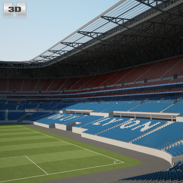 Terrain de football du stade olympique national de Tokyo modèle 3D $199 -  .3ds .blend .c4d .fbx .ma .obj .max - Free3D