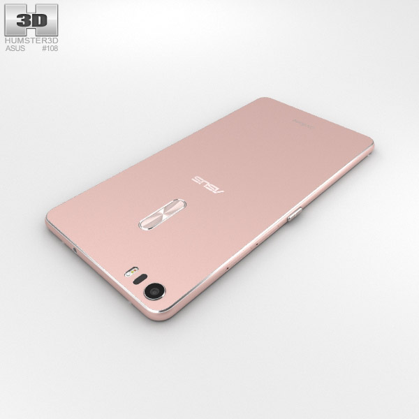 Asus Zenfone 3 Ultra Metallic Pink 3Dモデル ダウンロード
