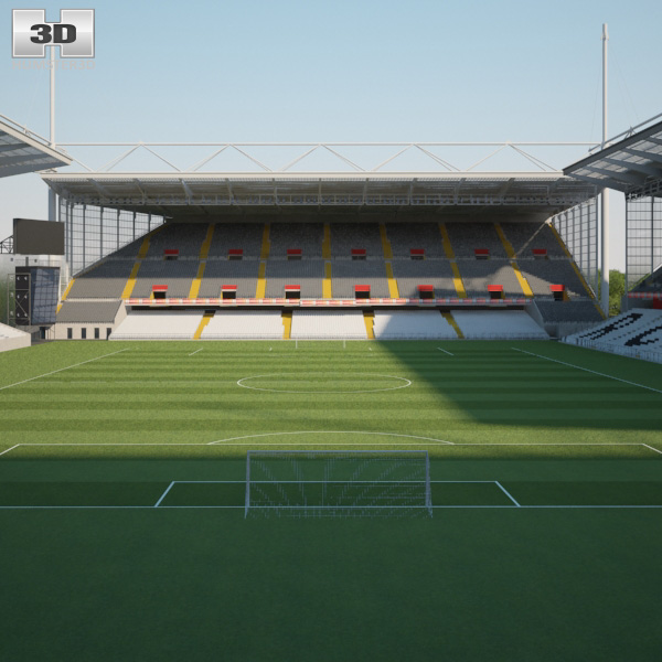 Stade Bollaert-Delelis Modèle 3D - Télécharger Architecture on