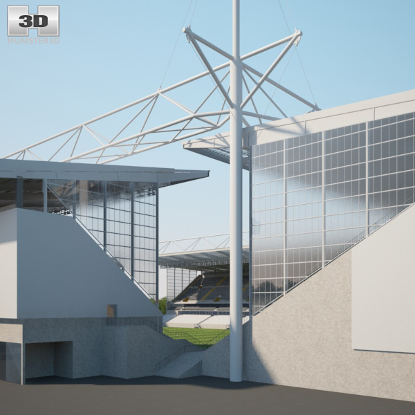 Stade Bollaert-Delelis - RC Lens - France 3D model – Genius&Gerry