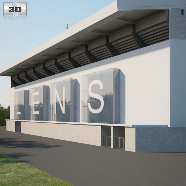 Stade Bollaert-Delelis Modèle 3D - Télécharger Architecture on