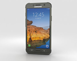 Samsung Galaxy S7 Active Camo Green 3D 모델 