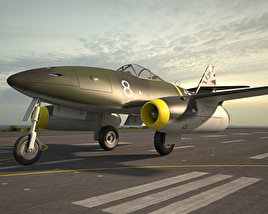 Messerschmitt Me 262 Modelo 3D
