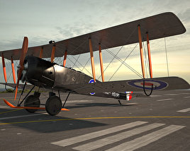 Avro 504 3D model