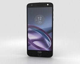 Motorola Moto Z Black Gray 3D model