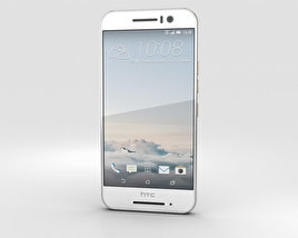 HTC One S9 Silver 3Dモデル