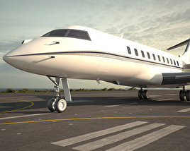 Bombardier Global Express 3D модель