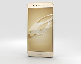 Huawei Honor 8 Sunrise Gold Modelo 3d